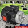 Sugfs00301564550999 Vevor Electric Motor Hp Tefc Shaft General Pole 8172126221620