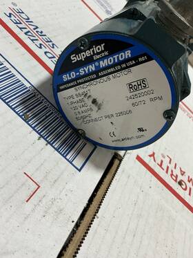 Ss541t Superior Electric Slo-syn Motor 120vac 1 Phase 0.8a 50/60hz 60/72rpm