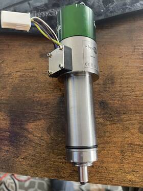 4033 Sycotec Type Ac High Speed Spindle Motor With Collet Cnc Free Fedex 2day