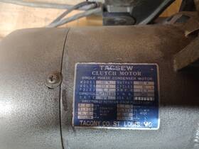 131fth Tacsew 131h Clutch Motor Single Phase 110v 3450rpm Base-mounted