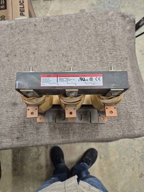 Kdrh43l Tci Kdra44l Kdr Drive Reactor Motor Amps 125 3ph 60hz 600v Max 125a