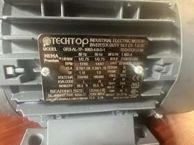 Cb3-al-tf-56c-4-b-d-.75 Techtop Cobra Electric Motor 1/.075 Hp 1800 Rpm 1745-1430-230/460 Volt 80b Frame