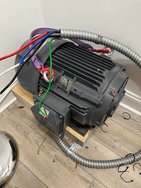 Gr3-ci-tf-284t-4-br-d-25 Techtop Industrial Three Phase Electric Motor 25