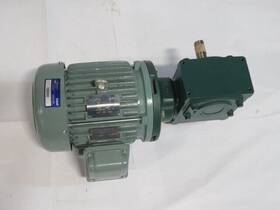 Pdh00345 Teco 3hp 1755rpm 575v 182t Tefc 3ph 2.99a C/w Gear Reducer 10 1 Ratio Used