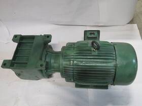 Pdh02504te5n Teco Electric Motor With Gear Reducer 25hp 1765rpm 575v 284t Used