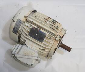504te5 Teco Westinghouse Pdh1/504te5 1-1/2hp 1730rpm 575v 145t Tefc 3ph 1.6a 60hz Rust Used