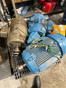 B0204dlf2u2h Toshiba 0204dlf2u2h Induction Motor 20hp Model#b0204dlf2u2h 1755 Rpm