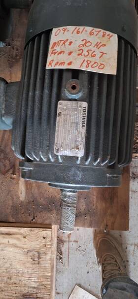 0204xdsb41a-p Toshiba 20hp 25amp 240/460v Electric Motor