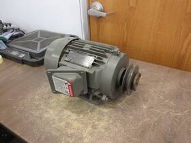 B0014flf2aoz Toshiba Induction Motor 1hp 1800rpm 230/460v 60hz 2.9/1.45a 4p Used