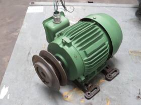 B0016flf2amh02 Toshiba 3 Phase Induction Motor 1 Hp 145t 1150 Rpm T193268