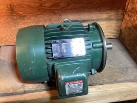 B0054flc2amh02 Toshiba 5hp 1735 Rpm 184tc Motor Good Shape