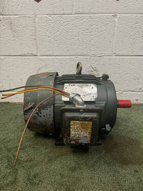 B0054flf2amh03 Toshiba 5 Hp Motor 1735 Rpm 230/460 V 3 Ph Tefc Fr 60 Hz