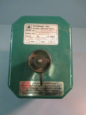 52-e-3200 Tri-clover Inc Nema 4 Electric Valve Actuator Model 120 Volt