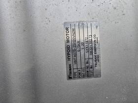 A075-35h20vn2m Tsubaki Hypoid 1 20 Ratio Gearmotor 0.75kw