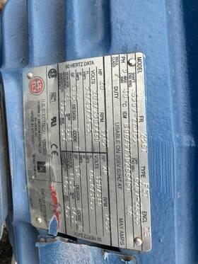 6209-2261-3 U.s. Electrical Motors 20 Hp 208/230/460v 3 Phase Tefc 1195 Rpm Induction Motor