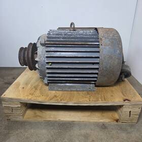 F215tz Unidentifiable Gould Century 7.5hp Electric Motor 230v 1ph Pulley Farm Duty Industrial