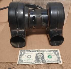 Aa1m015 Universal Electric Co. Aa1m015# #aa1m015# Ac Motor With Dual Blowers 115v 1.15a S23f