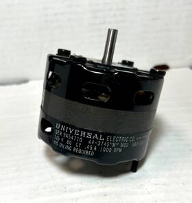 44-3745 Universal Electric Company 563-004 Co Motor Ser 9a54710 Model 115 V 60 Cy