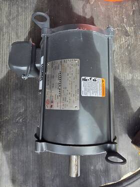 D1111778190001 Us Fv34 Motor Id# 5 Hp 1760 Rpm 60 Hz 230/460v Inverter Duty