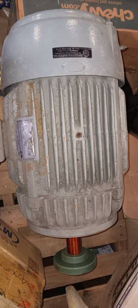H09425 Us Motors H09435 20 Hp 460 V 1175 Rpm Electric Motor 286tc Frame Type Used