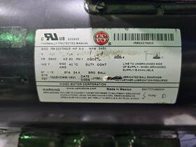 23378805 Us Motors Ir#23378805 5 Hp 230v 3450 Rpm Single Phase Base-mounted Motor Mpn