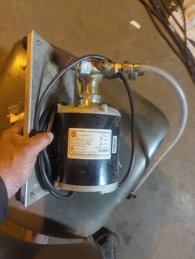 S55jxrpa-8170 Us Motors Used Carbonator Pump Duty With Fluid Tech Valve