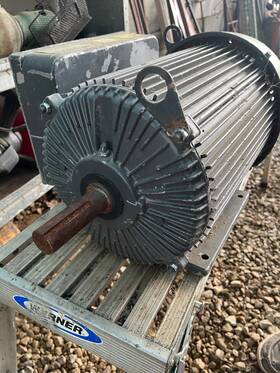 Fdu7cm2k21z Us/nidec Single Phase 7.5hp Farm Duty Electric Motor 1800rpm 230vac