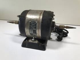 S-4390 Vintage Sears Companion 1/3hp Ac Electric Motor 1750rpm Double Shaft 1/2 Inch