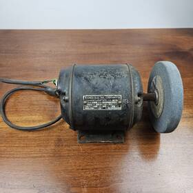 W11b7k14 Wagner Vintage Electric Corporation Grinding Wheel With Motor Works