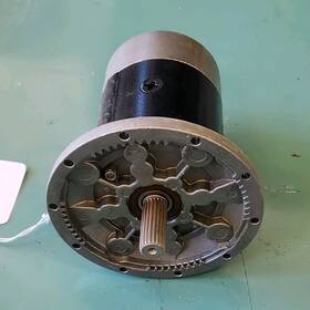 27332 Warn Dc Motor Flange-mounted Keyed Shaft Industrial Electric