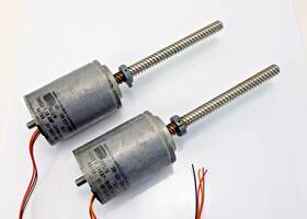Sm-024-0045-as Warner Electric Brake And Clutch Co. Motor 24 Volts Dc Lot Of 2