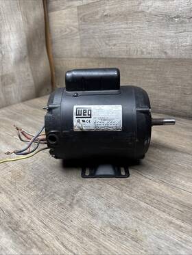 00136os1bcdb56 Weg 001360s1bcdb56 1 Hp Ac Motor 115/208-230 V Single Phase 2p 3460 Rpm