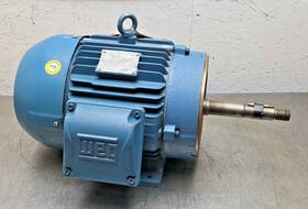 00209ep3e213t-w22 Weg 2hp Ac Motor 230/460v 870rpm 8p 213t Frame 3ph Used Read