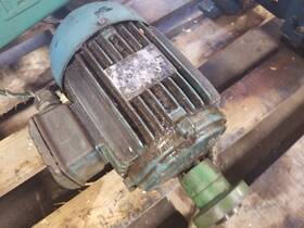 00218ep3e145t Weg Severe Duty Electric Motor 2hp 3 Phase 1750 Rpm