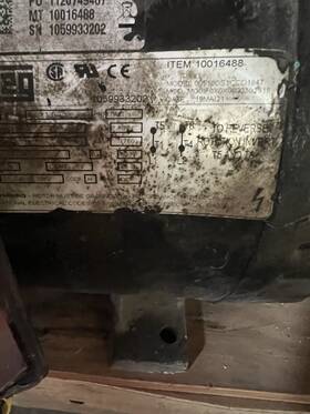 10016488 Weg 5 Hp Three Phase Industrial Induction Motor 230/460v 60hz Base-mounted Keyed