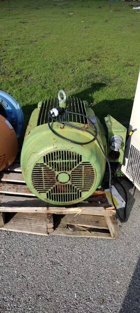 27fev08 Weg Inverter Duty Motor 3ph 125hp 230/460v 1780rpm For Serious Buyer Must Go