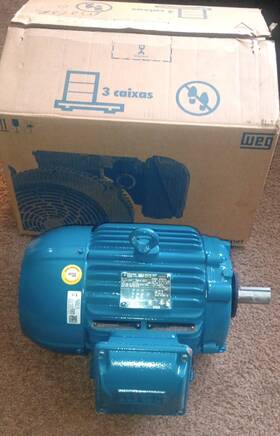 00518et3hct184tf1-w2 Weg Baldor Marathon Leeson Dayton Us Motors 5hp 1755 Rpm 3 Ph 60 575v Cooling-twr Foot-mounted