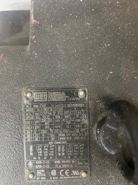 Dp015504p Weg 15 Hp 1775 Rpm 575v 254t Frame Odp Enc. 3-ph 14.9a 60hz Electric Motor