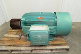 Pbln300-12-586 Weg Pbln300-12-586/7f2 Ac Motor 300hp 365a 1190 Rpm 460v 3ph Delta Wye 586/7t
