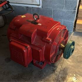 150180p3gbb44t5 Weg Qa47431 150 Hp Three Phase Induction Motor 460v 60hz Model