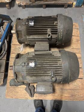Weg200l Weg 8.5/33 Kw Ac Motor 480 Volts 1800/3600 Rpm 4/2p 200l Used