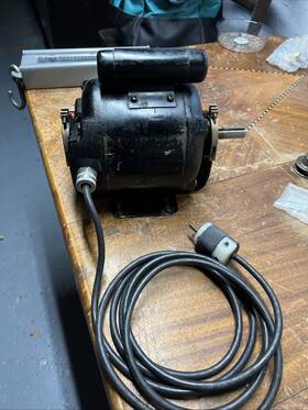1177246-d Westinghouse Electric Motor 115v 1/4 Hp 1725 Rpm 5/8 Shaft 3/16 Key