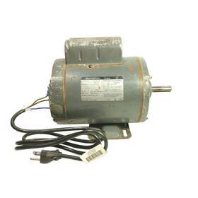 312p716 Westinghouse 1 Hp Ac Electric Motor 3450 Rpm 115/230v Single Phase Frame 56 Read