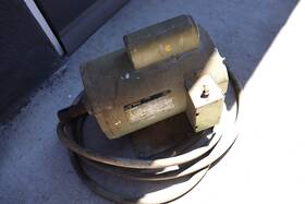 313p221 Westinghouse 1-1/2hp 1ph Ac 1725rpm Motor #313p221 7/8 Inch Shaft Type Fj Used
