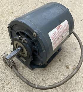 316p758 Westinghouse 1/4 Hp 1725 Rpm 115 Vac 48 Frame Electric Motor De85