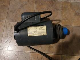 317p434 Westinghouse 317p343 1/2 Hp Motor Rpm 1725 115 V A 8.7 Phase 1 B56 Ser Am86