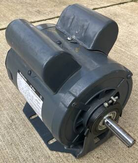 327p312 Westinghouse 1/2 Hp Electric Motor 1725 Rpm 56 Frame 115/230 Vac