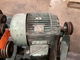680b201g45 Westinghouse 15 Hp Ac Motor 230/460v 1755 Rpm 254t Twin Shaft #4ek