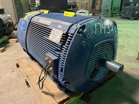76f52183 Westinghouse 400 Hp Ac Electric Motor 1200 Rpm Fr 5811l Tefcbb 2300 V Eok