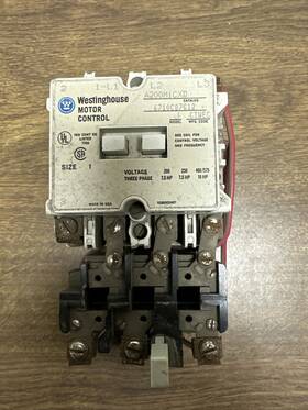 A200m1cxd Westinghouse Motor Control Size1 3 Ph 10 Hp